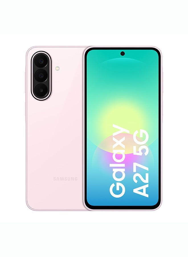 Galaxy A27 Dual SIM 5G Light Pink 8GB RAM 256GB - Middle East Version