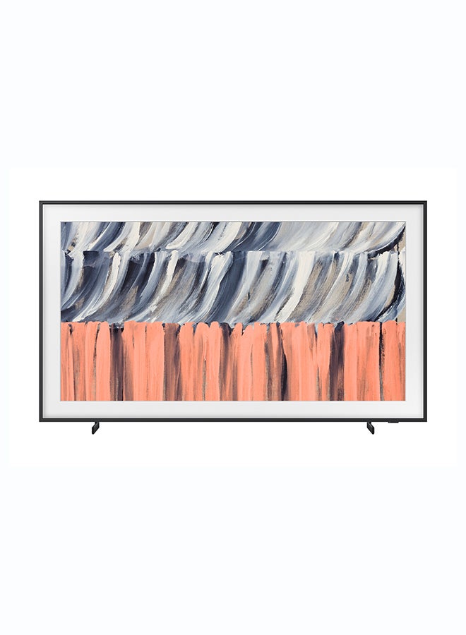 Samsung 55 Inch The Frame TV, LS03HE, 4K, QLED Glare Free, HDR 10+, Motion Xcelerator 144Hz, Art Mode, Modern Frame Design with Built-in Solution, Smart TV, QA55LS03HE (2026 - International Version) QA55LS03HE black