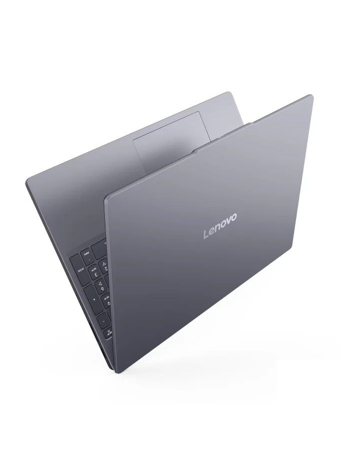 IdeaPad Slim 3 15IPH11 Laptop, Intel Core Ultra 5 322, 16GB RAM, 512GB, Intel Graphics, 15.3” WUXGA, DOS, Grey, 2 Years Warranty - 83UR003YED English/Arabic Luna Grey
