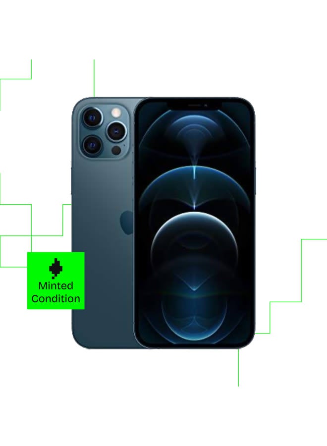 Refurbished IPhone  12 Pro 128GB Pacific Blue 5G With FaceTime - International Version