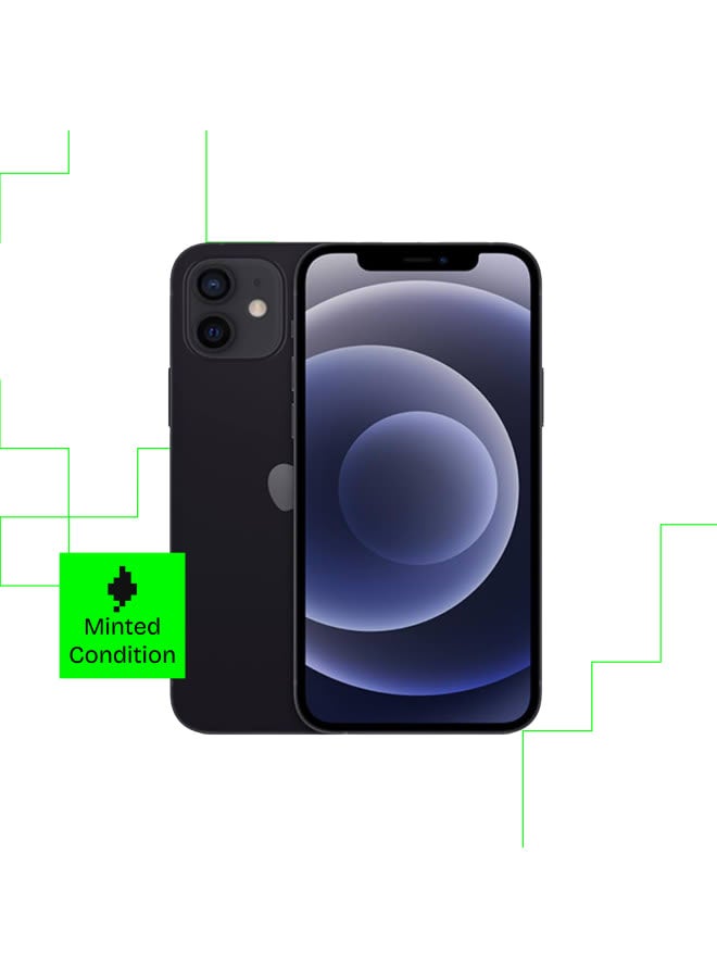 Refurbished IPhone  12 128GB Black 5G With FaceTime - International Version