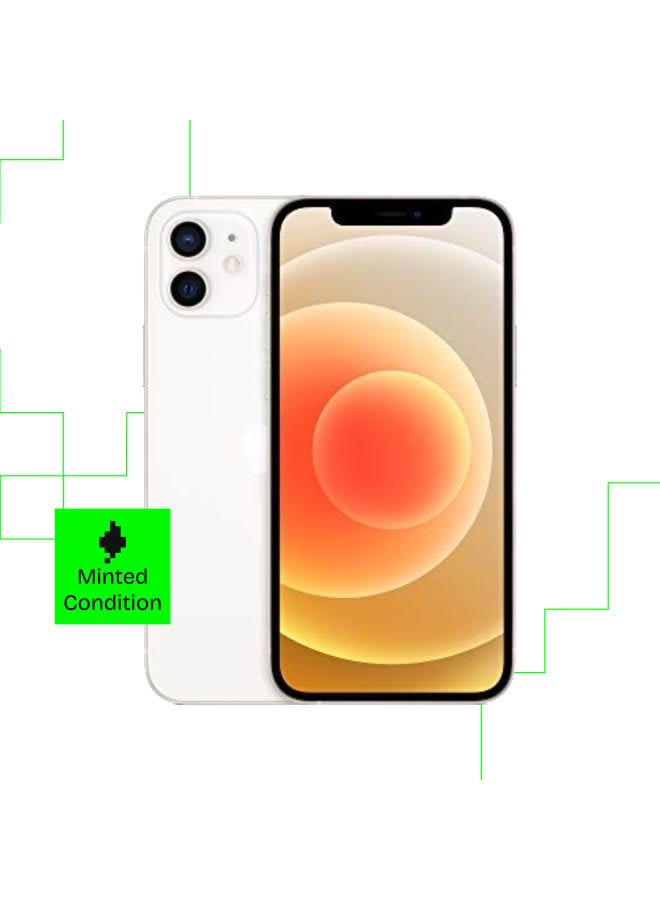 Refurbished IPhone  12 128GB White 5G With FaceTime - International Version