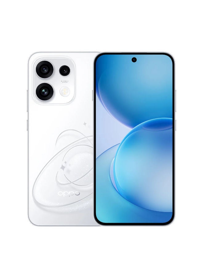 OPPO Reno16 F Dual SIM Pop White 8GB RAM 256GB 5G - Middle East Version