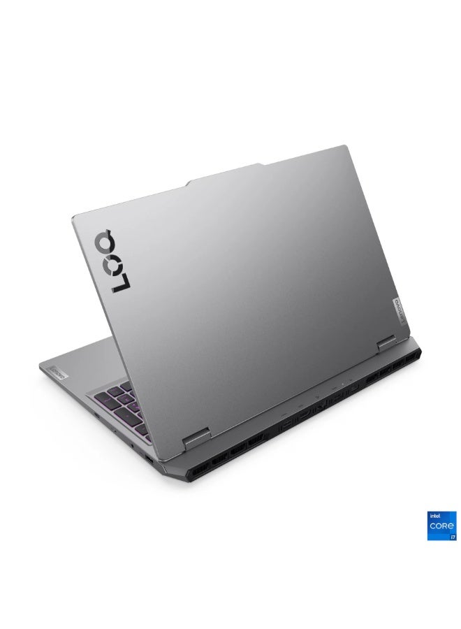 LAPTOP LENOVO LOQ 15IRX10 Core i7-13645HX RAM 16GB DDR5-5600 HDD 512GB SSD M.2 NVMe VGA NVIDIARTX 5060 8GB GDDR7 2497MHz DOS  83JE01ATED Luna Grey