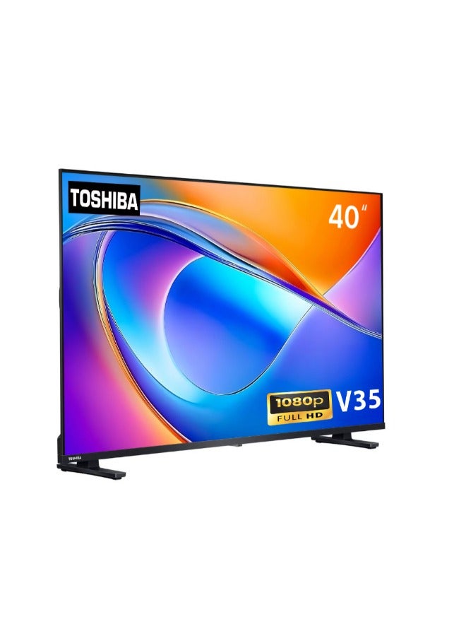Toshiba 40" HD Smart LED TV - 40V35RP | REGZA Engine & VIDAA OS 40V35RP black