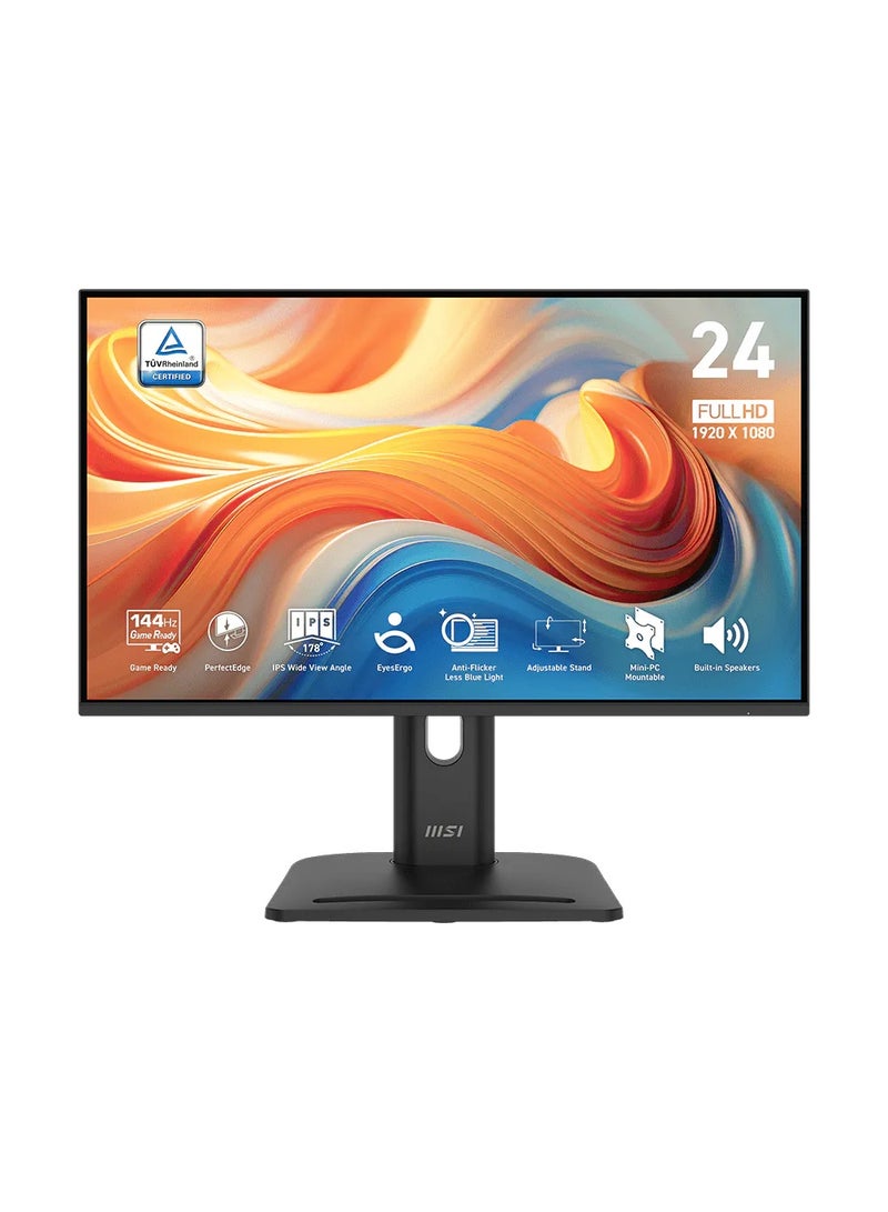 MSI PRO MP245PG E14 23.8-inch IPS 1920x1080 (FHD) 144Hz 1ms Monitor black