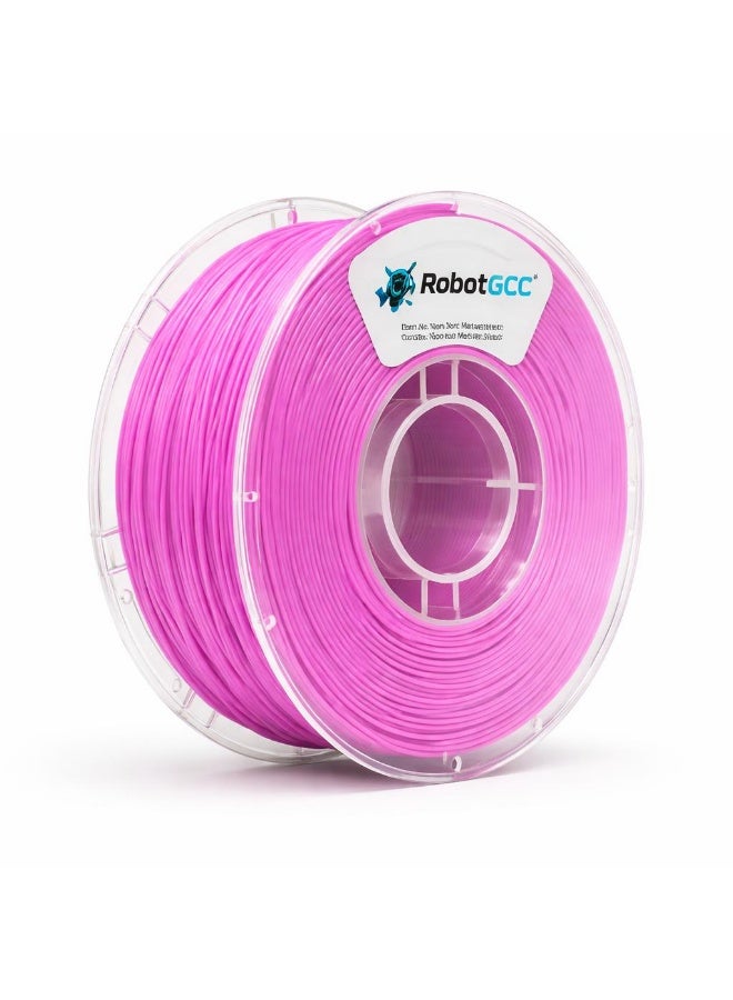robotgcc Neon Magenta TPU Flexible 3D Printer Filament 95A Shore Hardness 1.75mm Elastic Printing Material High Strength Wear Resistant Impact Resistant Flexible Filament for Robotics Functional Parts Protective Components and DIY Projects