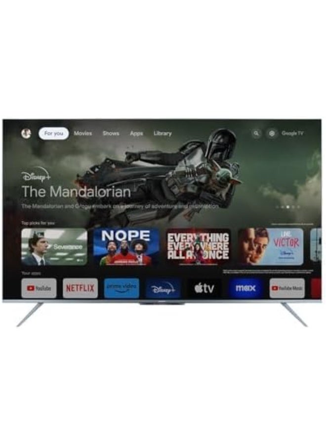 55" Smart Google TV Frameless 4K
