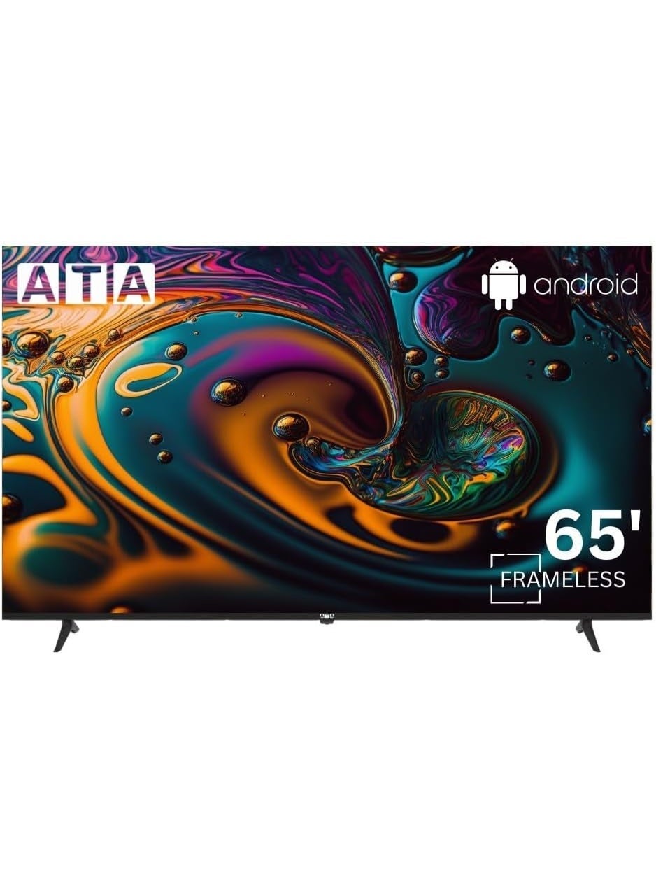 65" Smart TV Frameless 4K