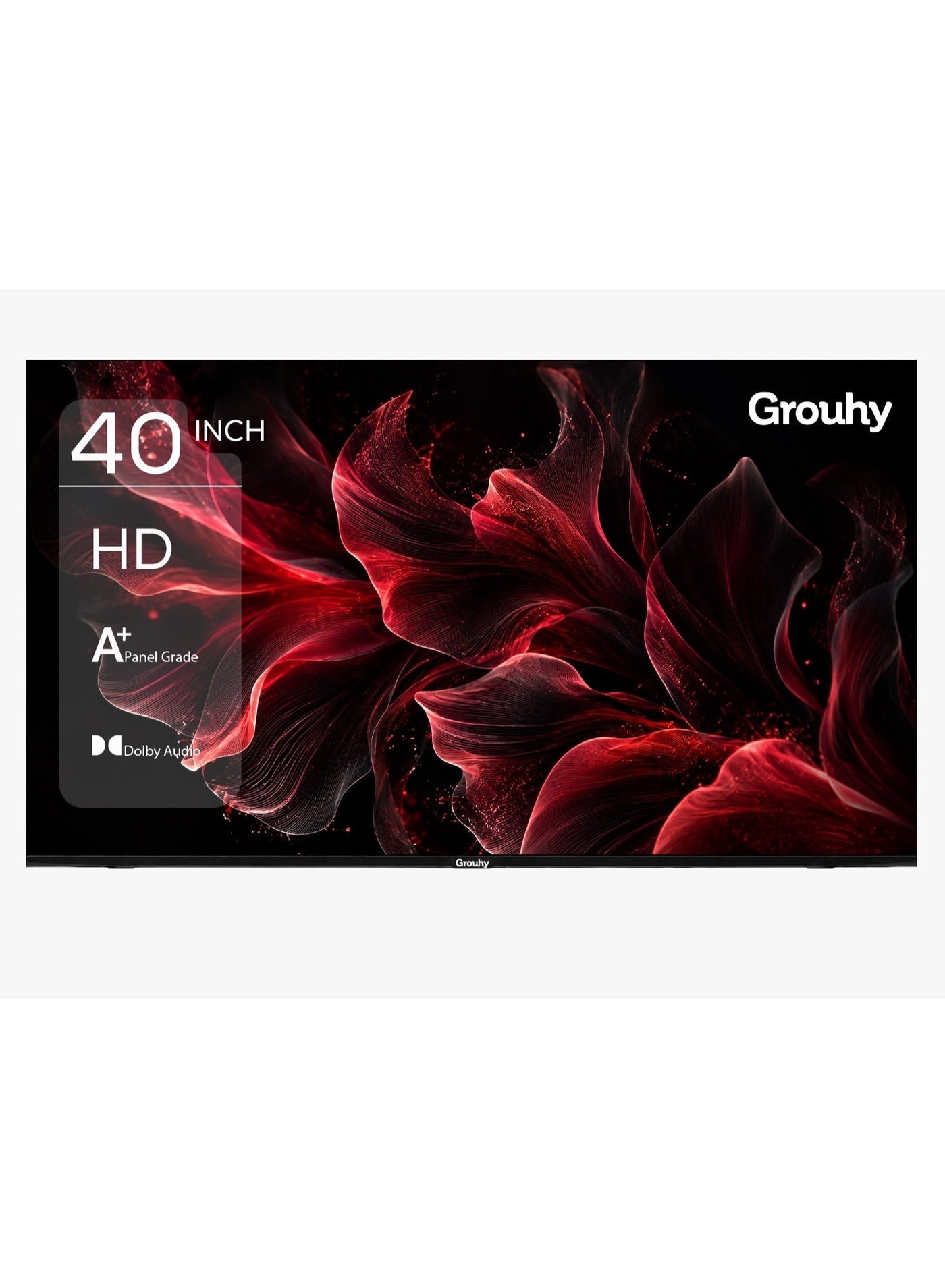 Grouhy 40 Inch HD LED TV Frameless - GLD40NA