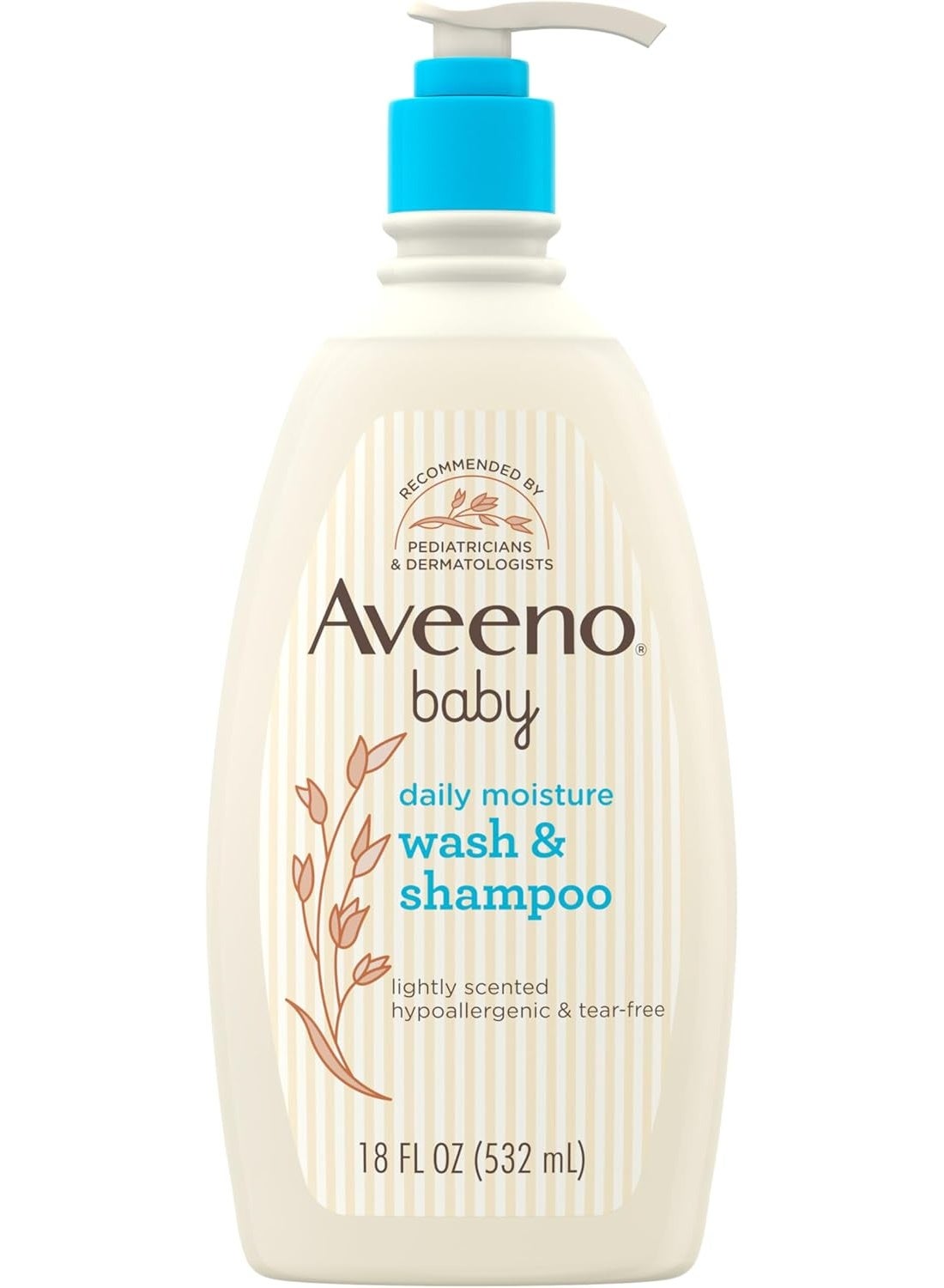 Aveeno baby Gentle Wash And Shampoo - 18 fl oz (532 ml)