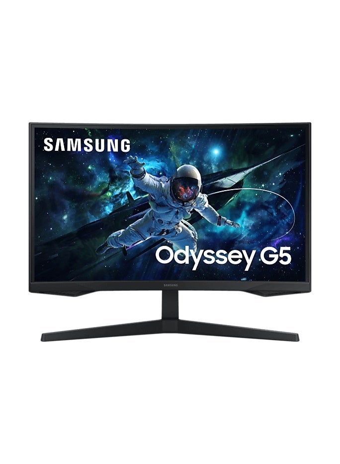 Monitor SAMSUNG – Odyssey G5 G55C QHD 27-inch 165Hz curved gaming monitor LS27CG552EMXEG