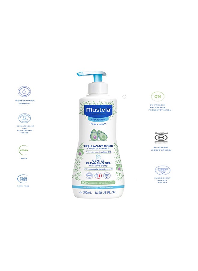 Baby Gentle Cleansing Gel For Hair and Body 500 ml