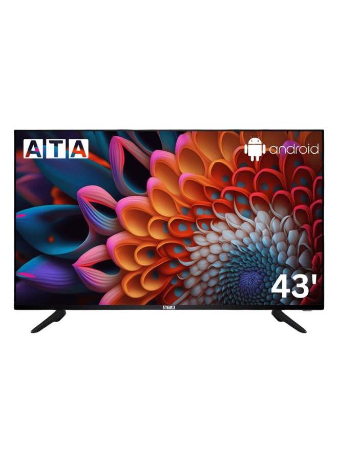 43-Inch Full HD LED Smart TV ATA43FLS Black
