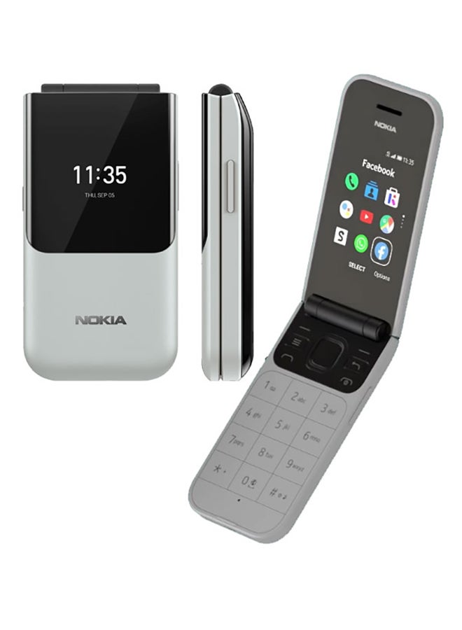2720 Flip Dual SIM Grey 4GB 512MB RAM 4G LTE