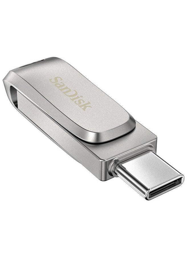 128GB Ultra Dual Drive with 400MB/s read speeds Luxe USB Type-C smartphone, tablets and Macs- SDDDC4-128G-G46 128 GB