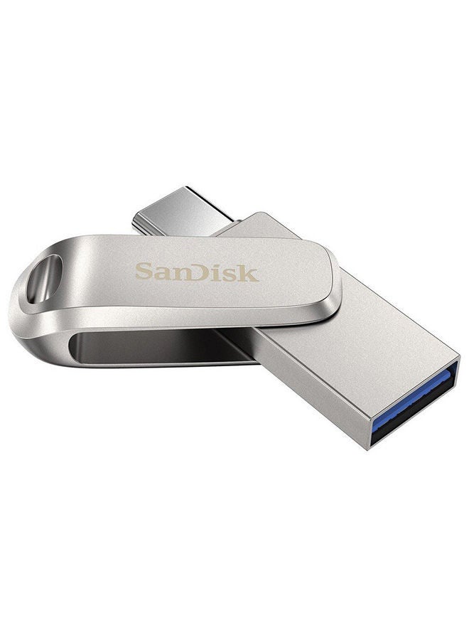 128GB Ultra Dual Drive with 400MB/s read speeds Luxe USB Type-C smartphone, tablets and Macs- SDDDC4-128G-G46 128 GB