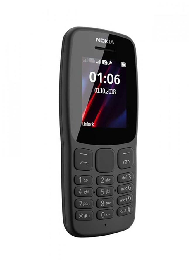106 Dual SIM Black / Dark Grey 4MB RAM 2G