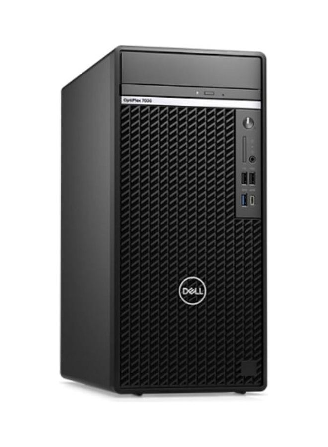 OptiPlex 7000 Tower PC With Core i7- 12700 Processor/8GB RAM/1TB HDD/DOS/Intel Integrated Graphics Black