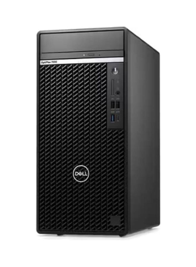OptiPlex 7000 Tower PC With Core i7- 12700 Processor/8GB RAM/1TB HDD/DOS/Intel Integrated Graphics Black