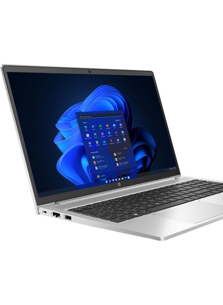 HP ProBook 450 G9 - Intel® Core™ i7-1255U - 8GB - 512GB SSD - NVIDIA GeForce MX570 - 15.6" HD - English/Arabic Silver Aluminum