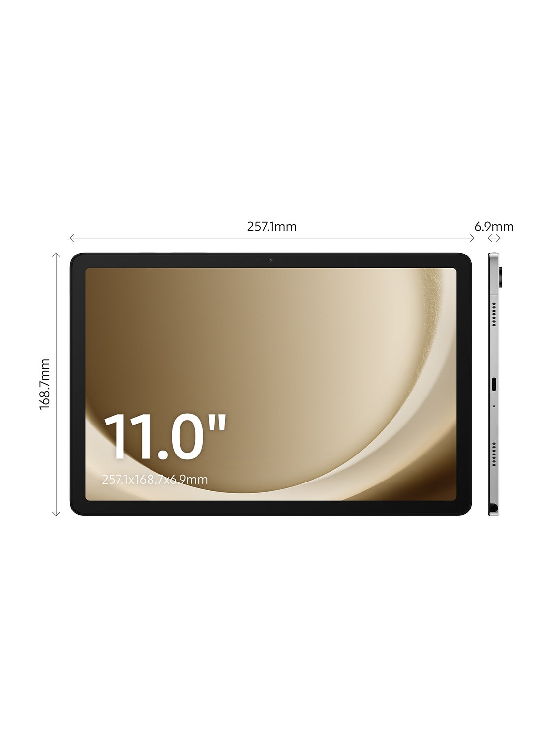 Galaxy Tab A9 Plus Graphite 8GB RAM 128GB 5G - International Version