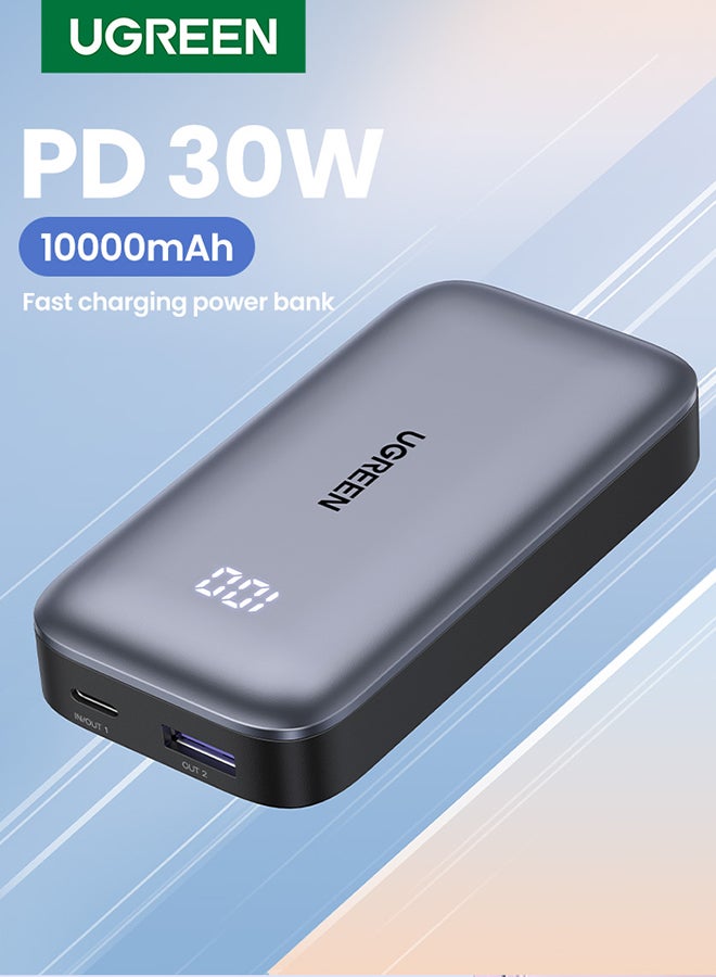 10000 mAh 10000 mAh Power Bank 30W iPhone Portable Charger USB C Fast Charging High Speed Power Bank Smaller Battery Pack Compatible With iPhone 18 Pro, iPhone 18 Pro Max, iPhone Duo, iPhone 17 16 Series Galaxy S26 S25 Ultra iPad Pro AirPods Etc - 10000mAh 30W 10000mAh 30W
