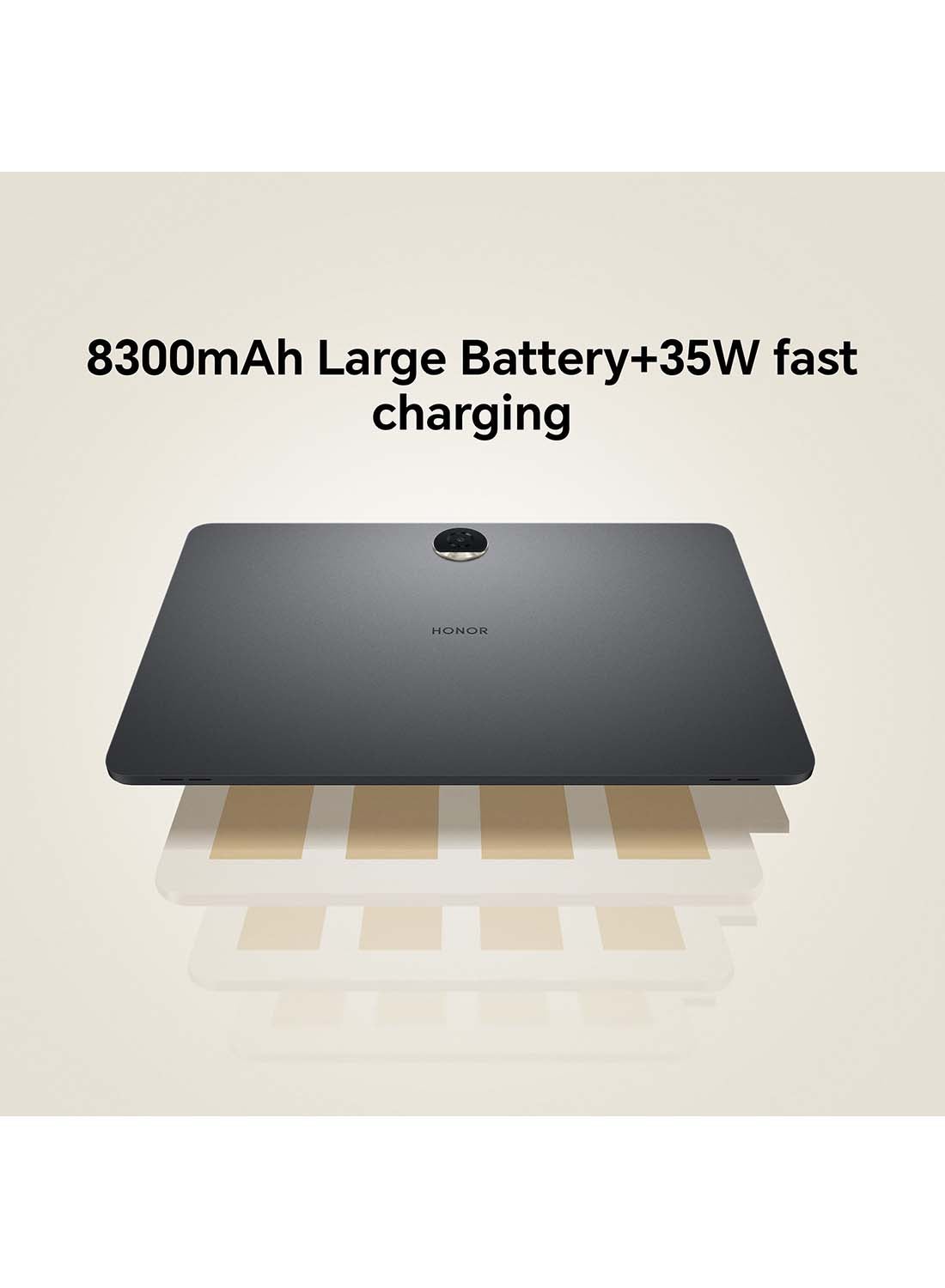 Pad 9 12.1 Inch Space Grey 8GB RAM 256GB WiFi With Free Honor Smart Bluetooth Keyboard Case - Middle East Version