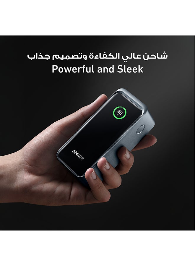 20000 mAh Prime Power Bank, 20,000mAh Portable Charger with 200W Output, Smart Digital Display, 2 USB-C and 1 USB-A Port Compatible with MacBook Pro/Air, iPhone 17/16 Series, Samsung, Huaiwei, Dell Black