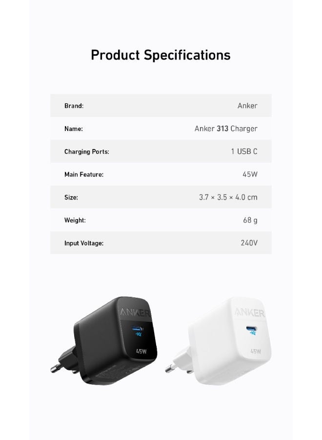 Anker 313 Charger 45W B2B