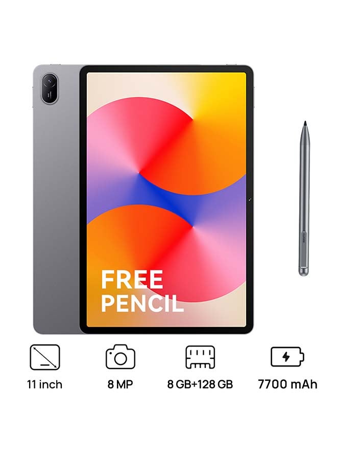 Matepad SE 11-Inch Tablet Nebula Gray 8GB RAM 128GB WiFi With Pen - Middle East Version