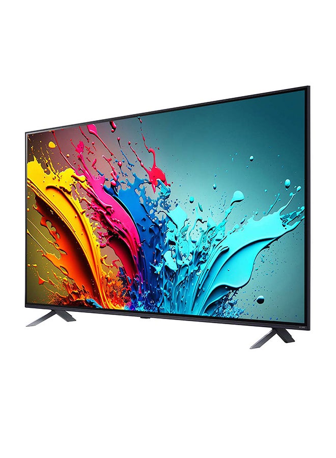 65 Inch LG QNED 4K Smart TV AI Magic remote HDR10, 120HZ, webOS24 2024 65QNED86T6A Black