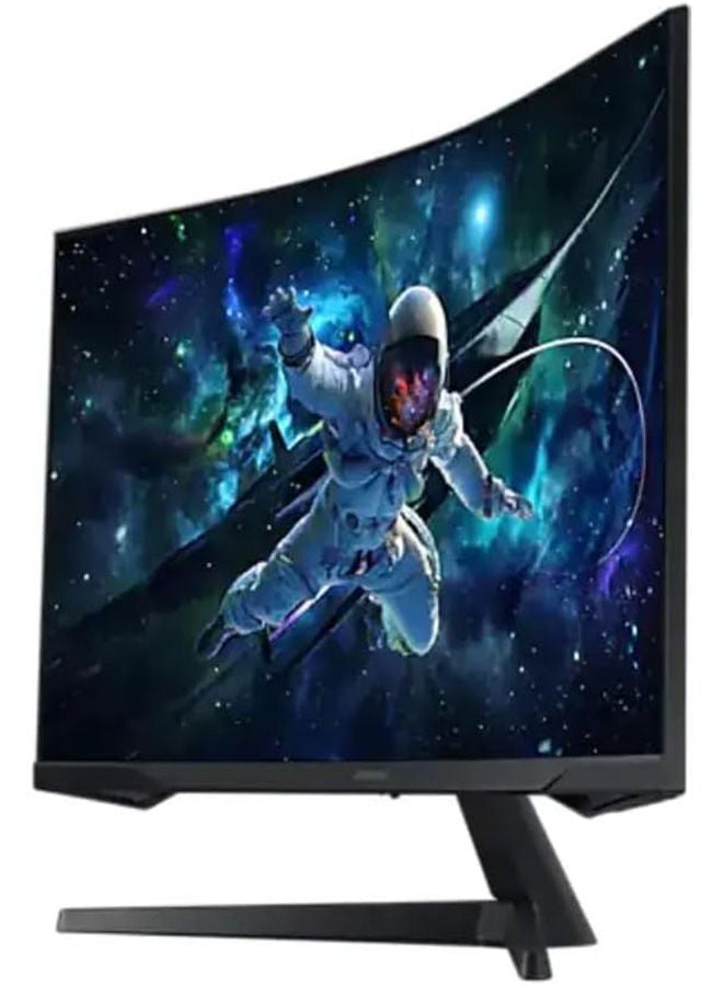 32" Curved Gaming Monitor 165Hz 2K QHD | Immersive VA Panel, HDR10, AMD FreeSync, High Contrast Gaming | Samsung Odyssey G5 | Black Black