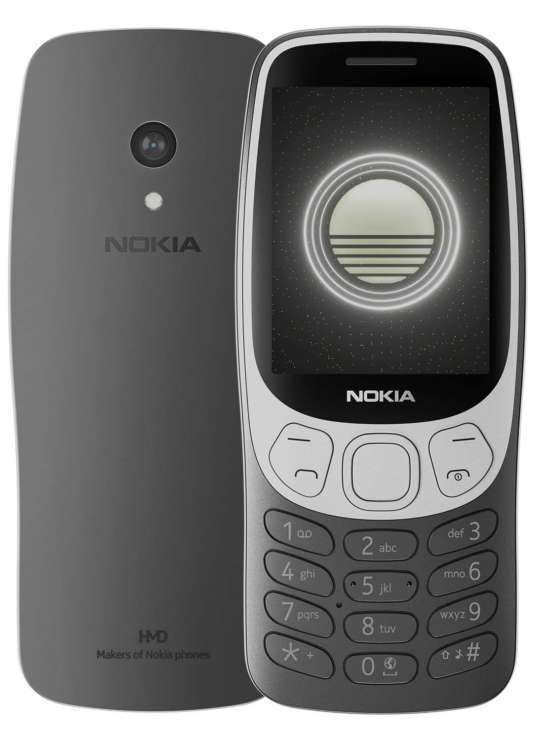 3210 Dual SIM Grunge Black 64MB RAM 128MB 4G - Middle East Version