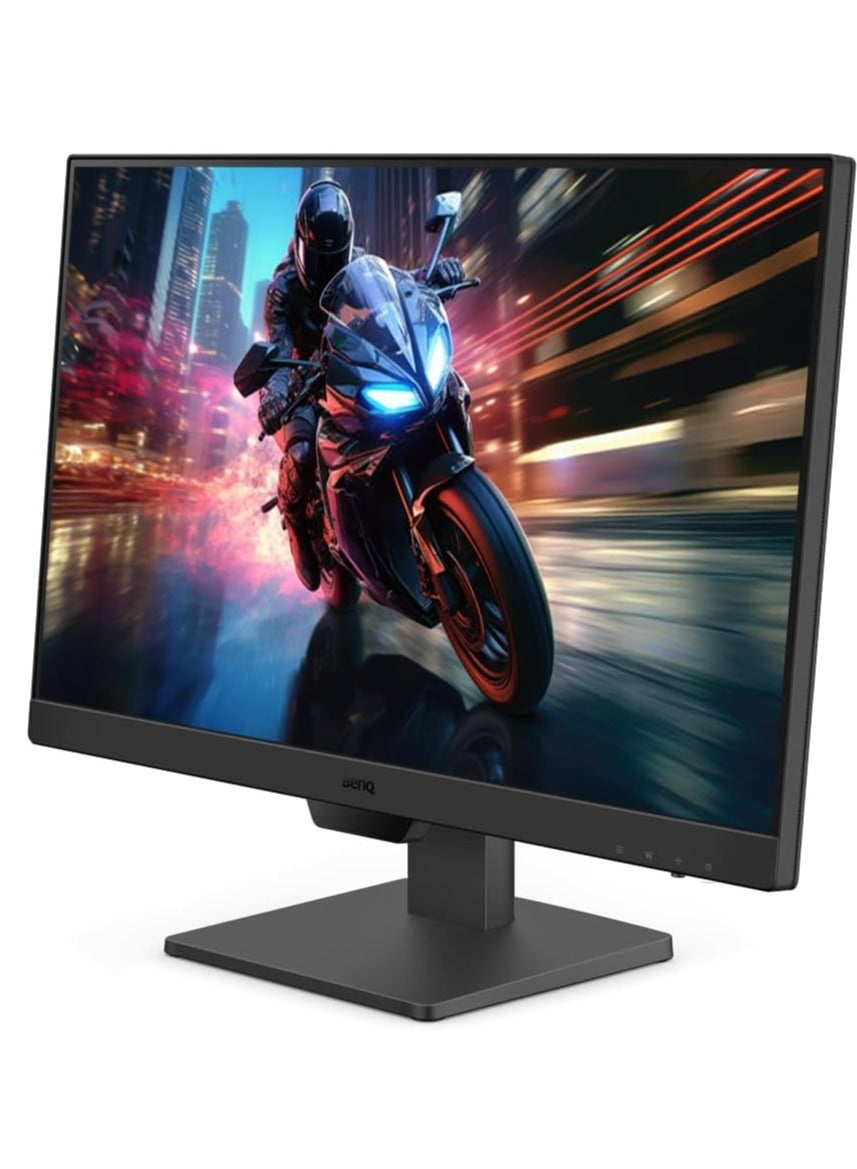 24 inch 100Hz Gaming Computer Monitor FHD 1920x1080p | IPS | Eye-Care Tech | Low Blue Light | Anti-Glare | Adaptive Brightness | Built-in Speakers | DisplayPort | HDMI x 2 I Black/Noir