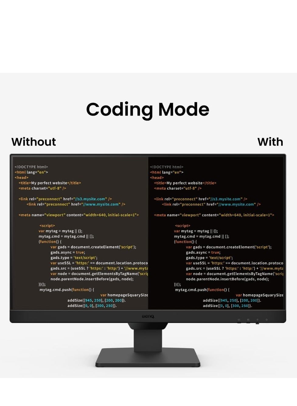 24 inch 100Hz Gaming Computer Monitor FHD 1920x1080p | IPS | Eye-Care Tech | Low Blue Light | Anti-Glare | Adaptive Brightness | Built-in Speakers | DisplayPort | HDMI x 2 I Black/Noir