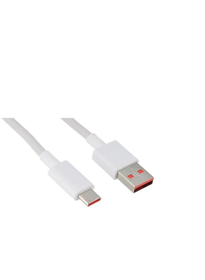 Xiaomi 120W Charging Combo (Type-A) charger with a power of 120 watts - It provides you with ten layers of protection and safety White
