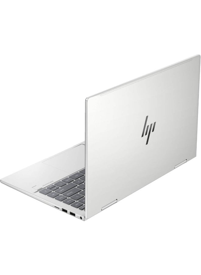 Envy X360 2-in-1 (Upgraded Version) Laptop With 14-Inch Display, Core Ultra 5 120U Processor/8GB RAM/512GB SSD/Intel UHD Graphics/Windows 11 Home English Silver