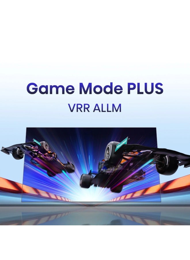 55 inch,4K, UHD, VIDAA Smart TV, 55-inch, Dolby Vision, Game Mode Plus, DTS Virtual X, TV Voice Control, Dual Volume Control 55A6N Black
