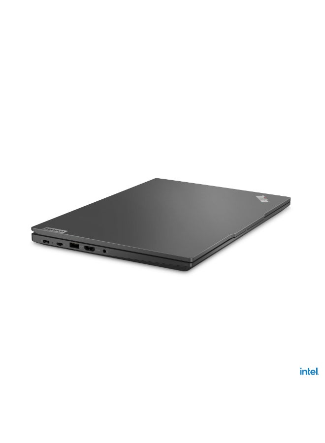 (Upgraded Version) ThinkPad E14 Gen 6 Laptop With 14-Inch WUXGA IPS Display, Core Ultra 5 125U Processor/8GB RAM/512GB SSD/Free DOS 21M7000FGR+ Bag English/Arabic Black English/Arabic Black