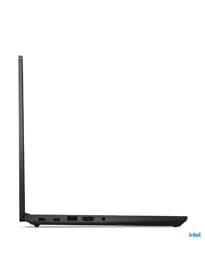 (Upgraded Version) ThinkPad E14 Gen 6 Laptop With 14-Inch WUXGA IPS Display, Core Ultra 5 125U Processor/8GB RAM/512GB SSD/Free DOS 21M7000FGR+ Bag English/Arabic Black English/Arabic Black