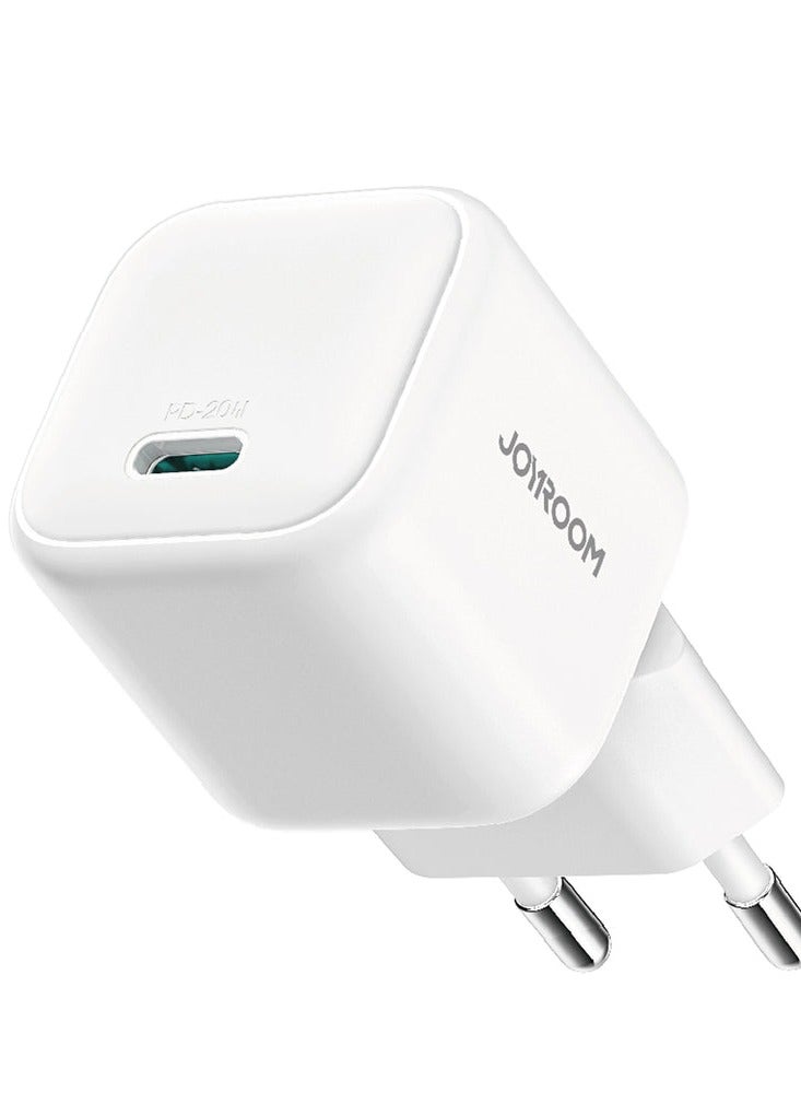 JR-TCG08 GaN PD20W mini Charger (EU) White