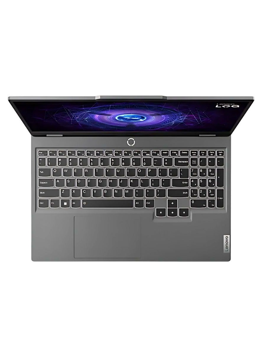 Lenovo LOQ 15IRX9 Gaming Laptop, 15.6" FHD IPS 144Hz G-SYNC Display, Intel Core i7-13650HX, 16GB RAM, 1TB SSD, GeForce RTX 3050 6GB GPU, ENG White Backlit K/B, Windows 11, Luna Grey | 83DV00JYIN English Luna Grey