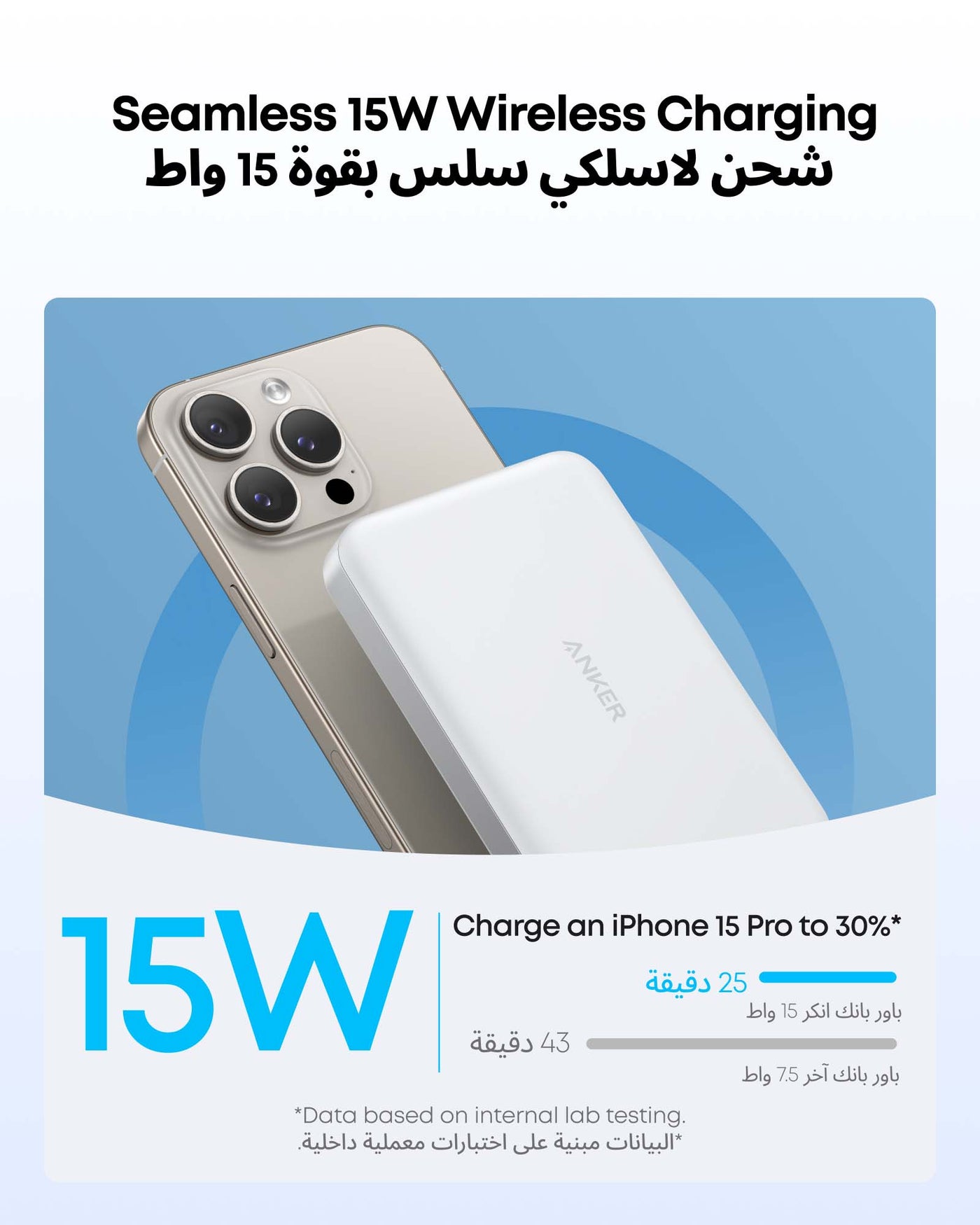 10000 mAh Anker MagGo Power Bank, Ultra Slim 10,000mAh Magnetic Battery Pack, Qi2 Certified, Portable, 15W Ultra Fast MagSafe Compatible Charger, Ergonomic Design, Only for iPhone 17/16/15/14/13/12 Series (White) White