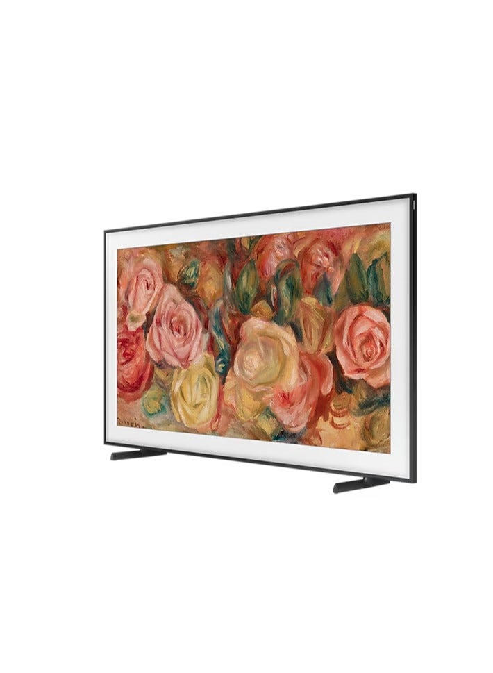 55" The Frame LS03D 4K Smart TV, Quantum Processor 4K, Matte Display, Art Mode, Tizen OS(2024) – QA55LS03DAUXEG QA55LS03DAUXEG Black