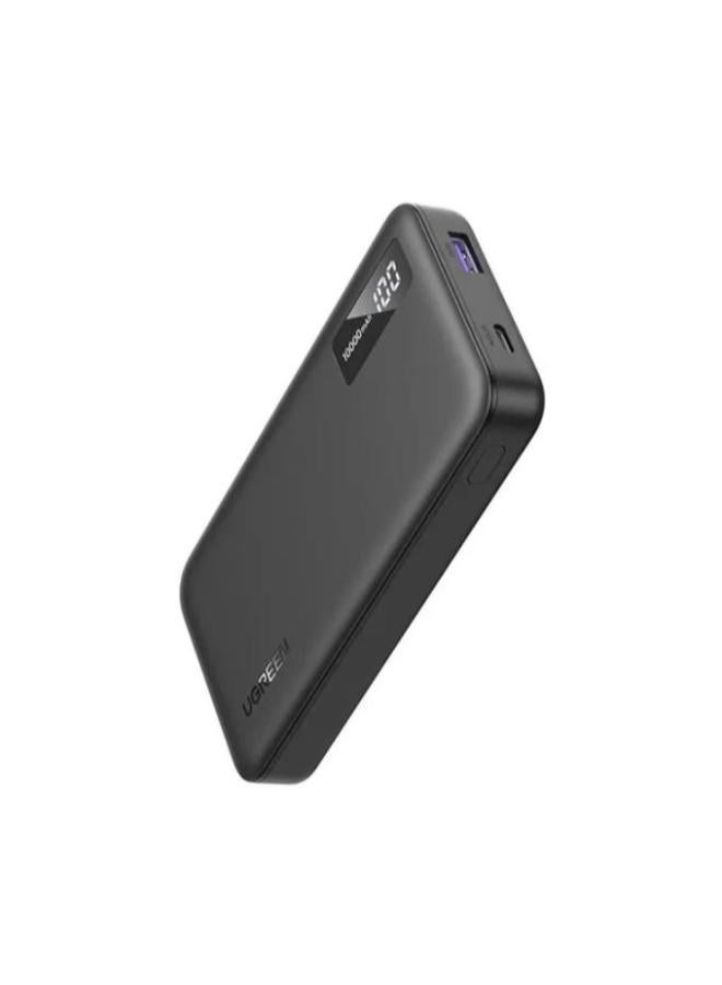 10000.0 mAh UGREEN 10000mAh Mini Quick Charging 20W Power Bank Black