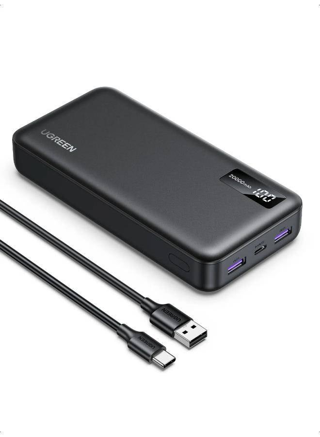20000.0 mAh UGREEN 20000mAh 20W Two-way Fast Charging Power Bank Grey