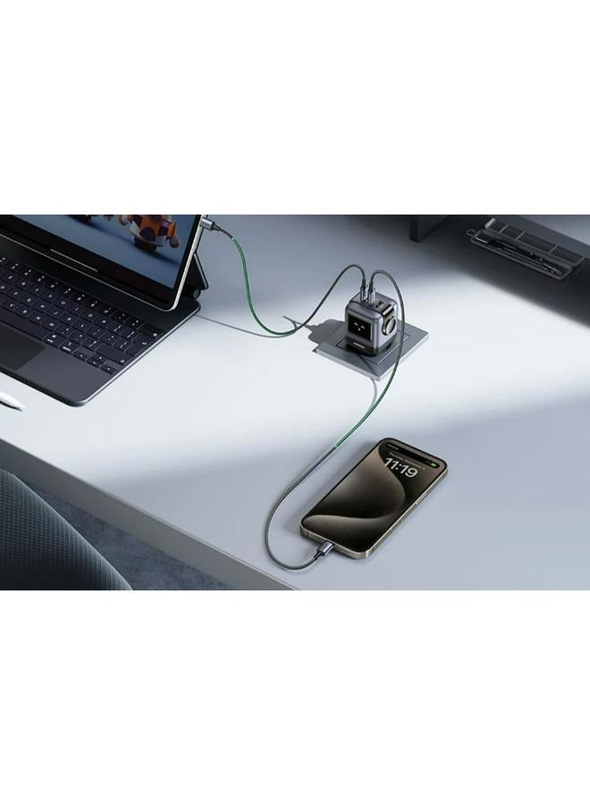UGREEN Nexode RG 65W 3-Port GaN Fast Charger EU Grey