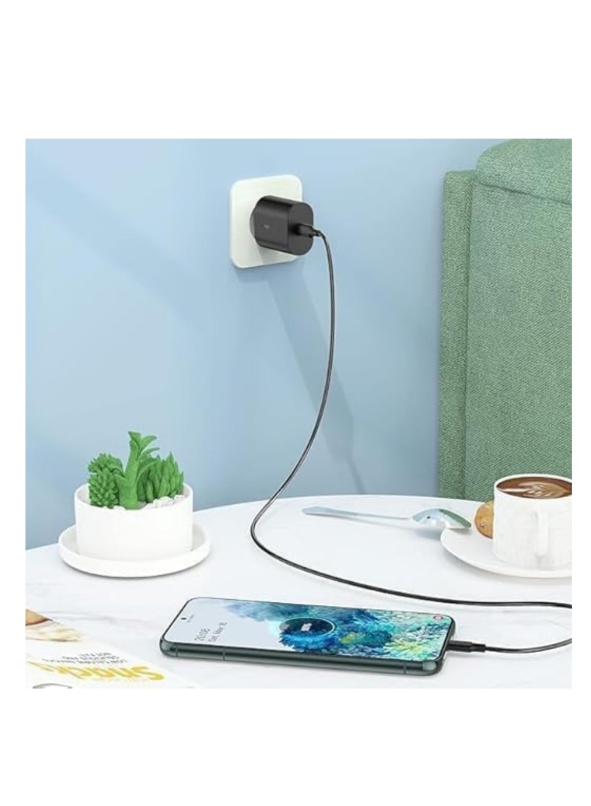25W PD USB-C Super Fast Charger - Black