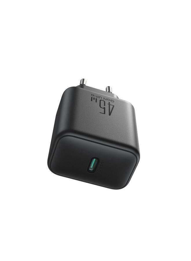 JR-TCG13 45W GaN Wall Charger for Samsung Ultra - Black